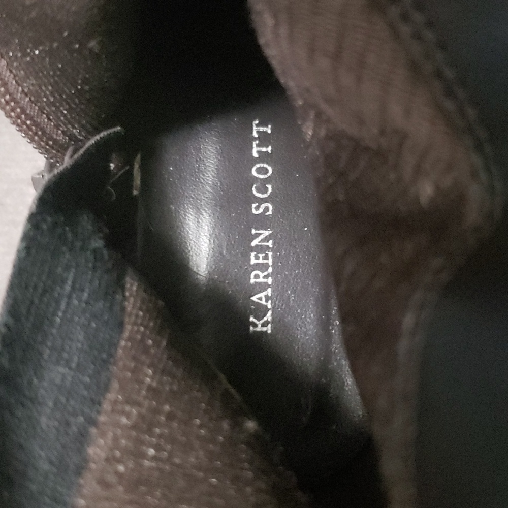 Karen Scott brown leather boots - Picture 8 of 8